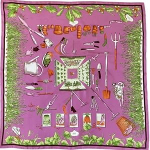 Longchamp Silk Scarf